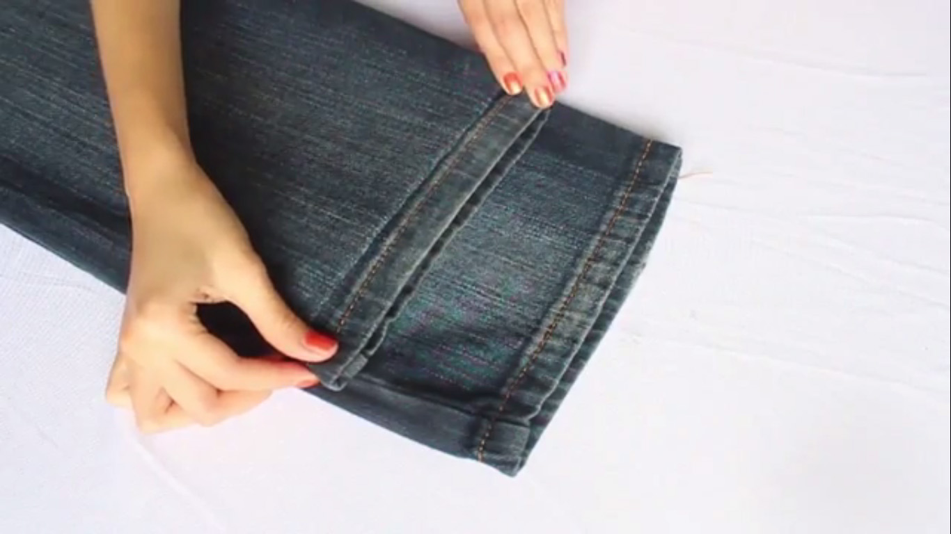 Как удлинить брюки женские манжетом