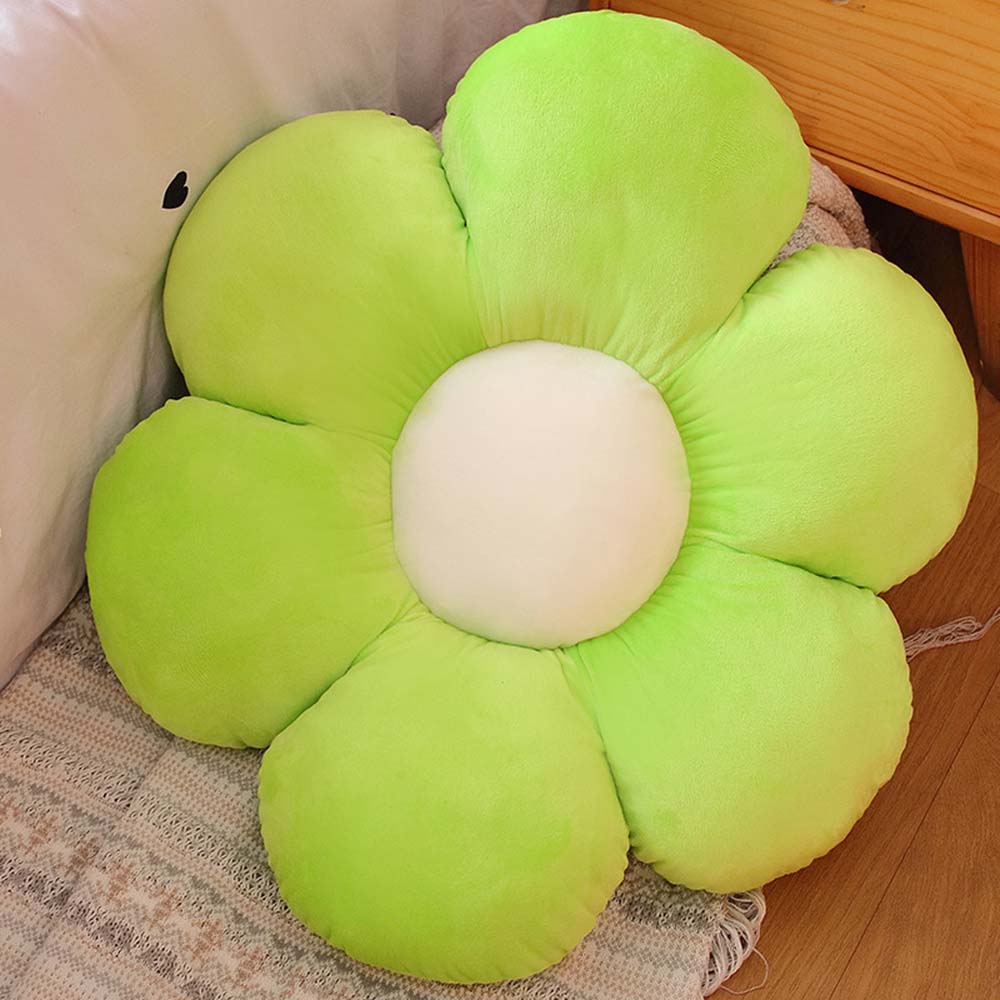 декоративная подушка цветок